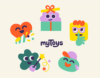Brand Character Design for MyToys