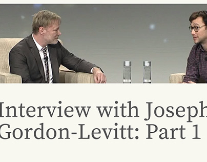 Brian Graden's Interview w/ Joseph Gordon-Levitt Part 1