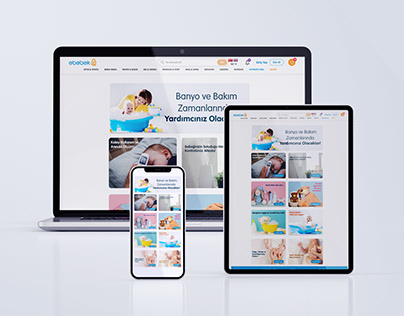 Bath and Baby Care Landing Page