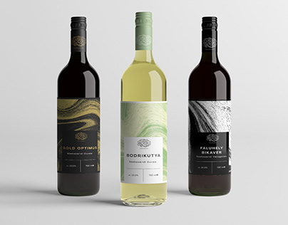 Bodri Pincészet arculat - Bodri winery identity