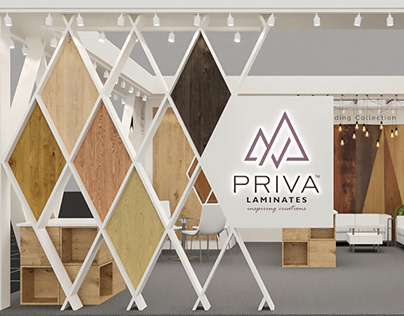 Priva Laminate Stall Design for Acetech, Mumbai