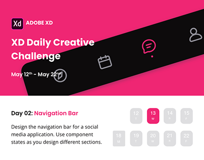 Creative Challenge - Day 02: Navigation Bar