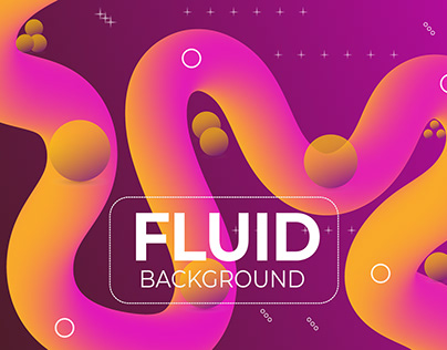 Modern Abstract Fluid Background 3d gradient liquid.