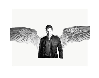 Lucifer Morningstar with Wings