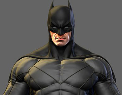 Batman Parte 1 y 2 Creación de personajes 3D superhéroe