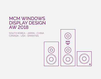MCM WORLDWIDE AW18 | WINDOWS DISPLAY DESIGN
