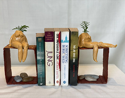 Bookends inspired by the Venus figurine