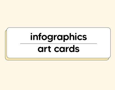 Social Media Art cards and Inforgraphics