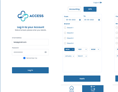 Access Accounting app