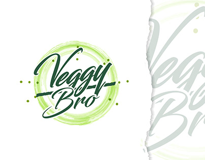 Veggy Bro Logo Style