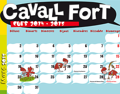 Cavall Fort / calendar