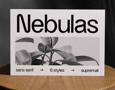 Nebulas Typeface