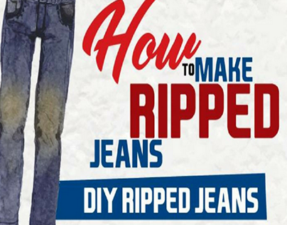 How To Make Ripped Jeans Diy Ripped jeans
