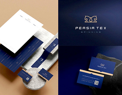 Persia Tex Brand Identity Design / Textile Industry