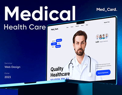 Med_card.-Healthcare Service Website