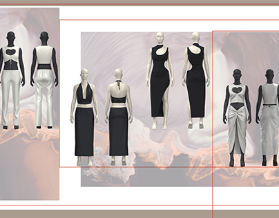 Fashion design project | womenswear summer collection |