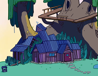 Finn and jake's tree house