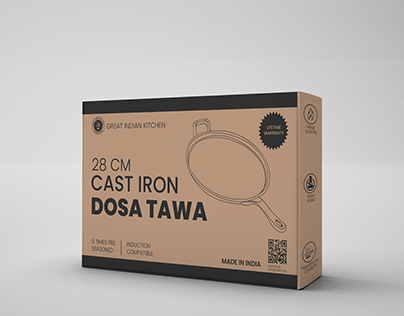Package design for Dosa Tawa