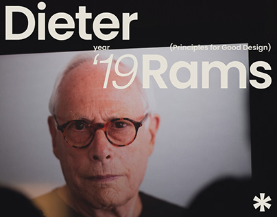 Dieter Rams: principles of good design