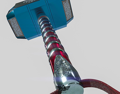 Thor Hammed 3D Model
