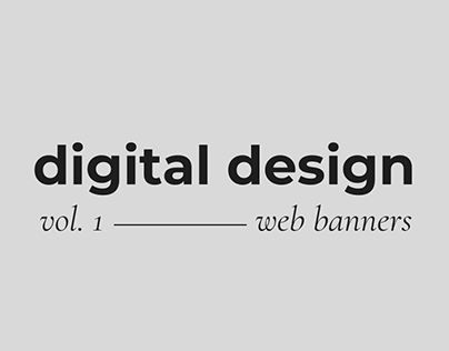 digital design v.1: web banners
