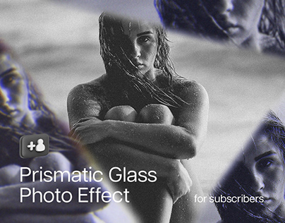 Prismatic Glass Photo Effect