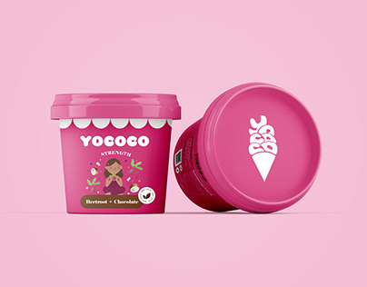 Yococo - Ice Cream Packaging Design