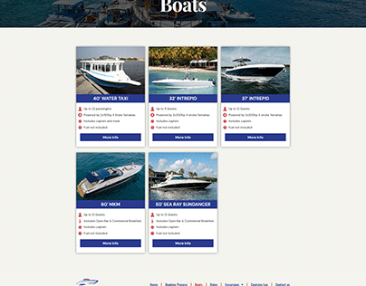 BVI TRANSIT Door-to-Dock Water Taxi Service Boat Page