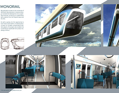Monorail supendu - End study project