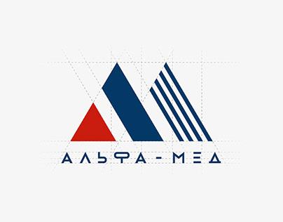 Логотип ALFA - MED. Продажа медицинского оборудования