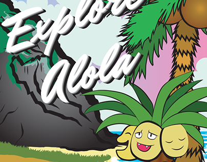 Alola Travel Poster