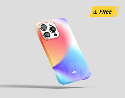 Free iPhone 15 Pro Cover Mockup ❤️