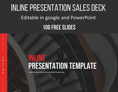 FREE Inline Presentation PREMIUM Sales Deck Slides