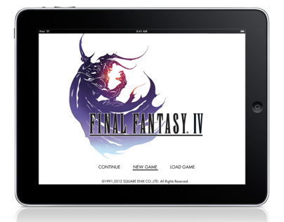 iPad Game UI/UX Redesign - Final Fantasy IV