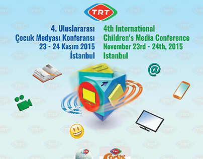 TRT Çocuk Medyası Konferansı Organizasyon tasarımları