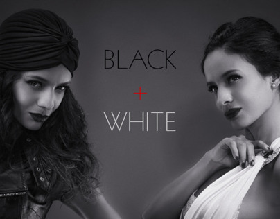 Black + White