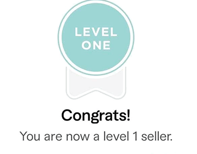 Finally, Level 1 Seller on Fiverr