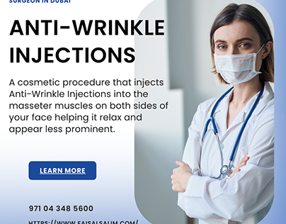 Anti-wrinkle injections in Dubai