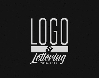 LOGO & Lettering 2016/2017