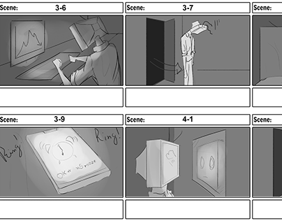 Short Film Storyboard and Animatic