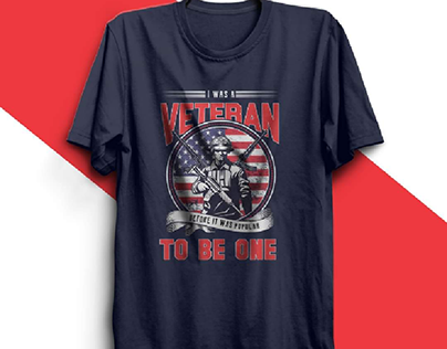 Veteran T Shirt Design