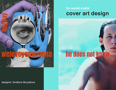 Cover ART design for social media "Anyway"