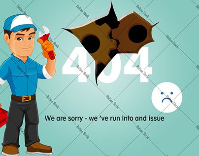 Creative error 404 Page for web