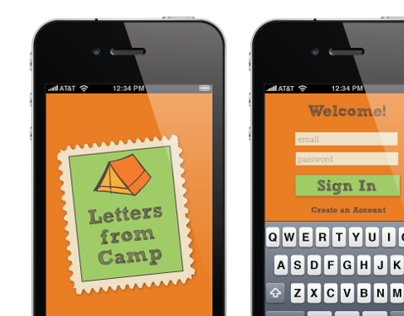 Letters from Camp - Mobile App