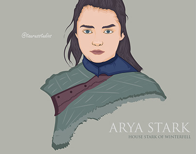 Arya Stark GOT - Illustration