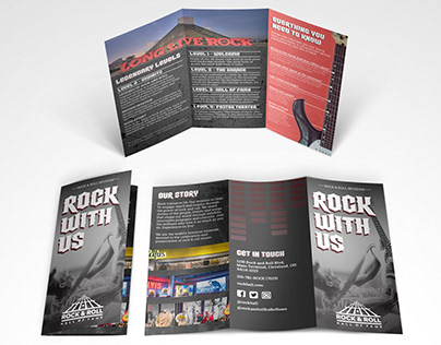 rock hall of fame brochure