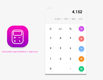 Calculator App Interface