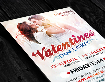 Valentines Dance Party | Flyer Template