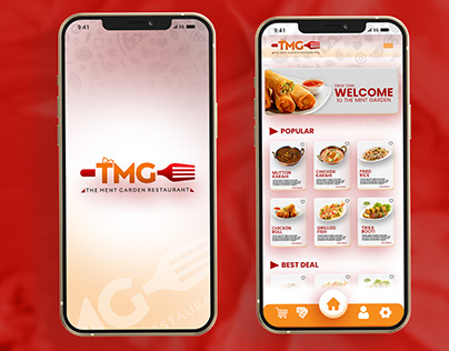 TMG Restaurant UI/UX Design