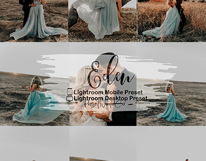 Eden Wedding Lightroom Preset/Wedding Photography/Edit